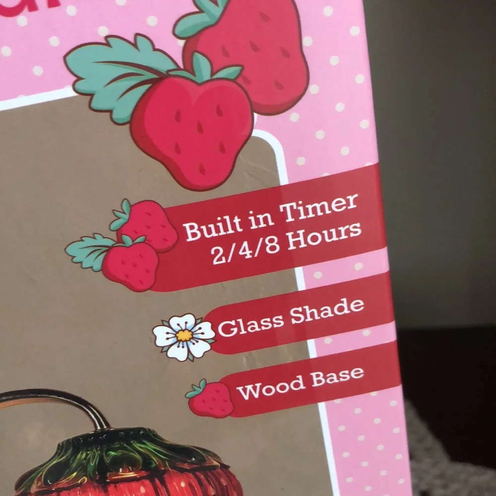 Strawberry Shortcake Strawberry Candle Warmer Lamp